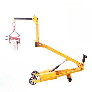 普尔夫曲臂电动小吊车大理石化工油桶小吊建筑用电动吊机吊臂车