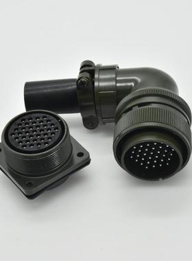 MS3108A28-21P弯管航空接插件配套MS3102A28-21S圆形连接器-低价