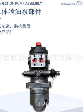 济柴4000型柴油机BL12V190PZL 608L1.12D.00 L190单体喷油泵部件