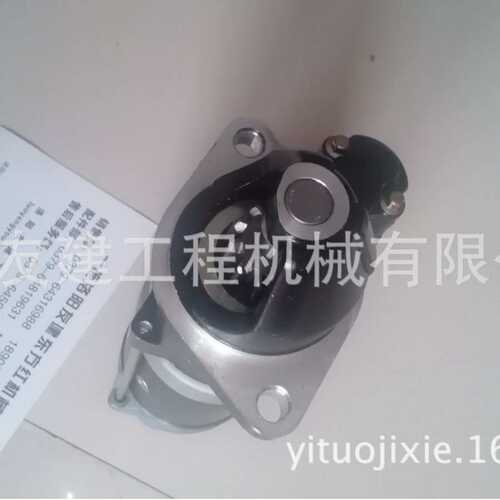 中国洛阳一拖东方红叉车CPC30F1配件QDJ1409E-P起动机