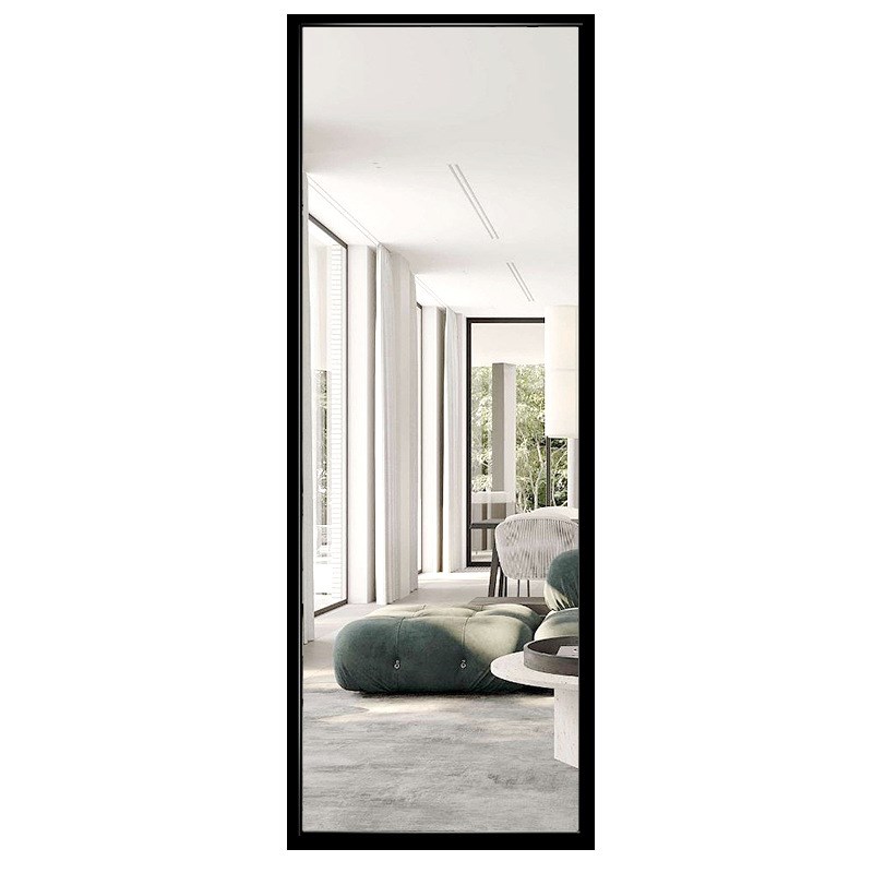 门后镜子挂门宿舍穿衣镜壁挂全身镜贴墙家用试衣镜卧室试衣镜