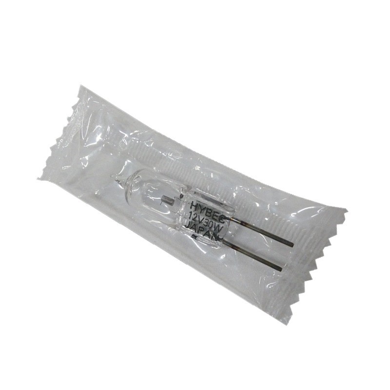 HYBEC卤素灯泡JC 12V30W G6.35竖丝2000小时分光光度计钨灯