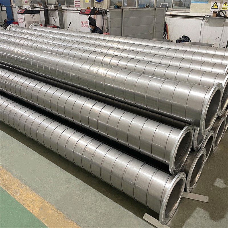 源头厂家供应螺旋风管不锈钢螺旋风管大口径车间除尘排烟管道