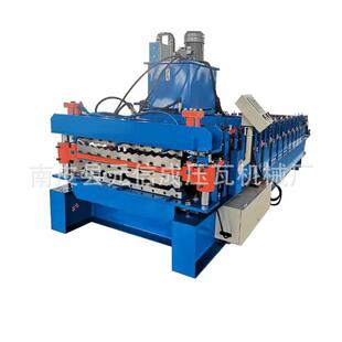 全自动压瓦机机械设备屋顶压瓦机供应双层彩钢瓦压瓦机