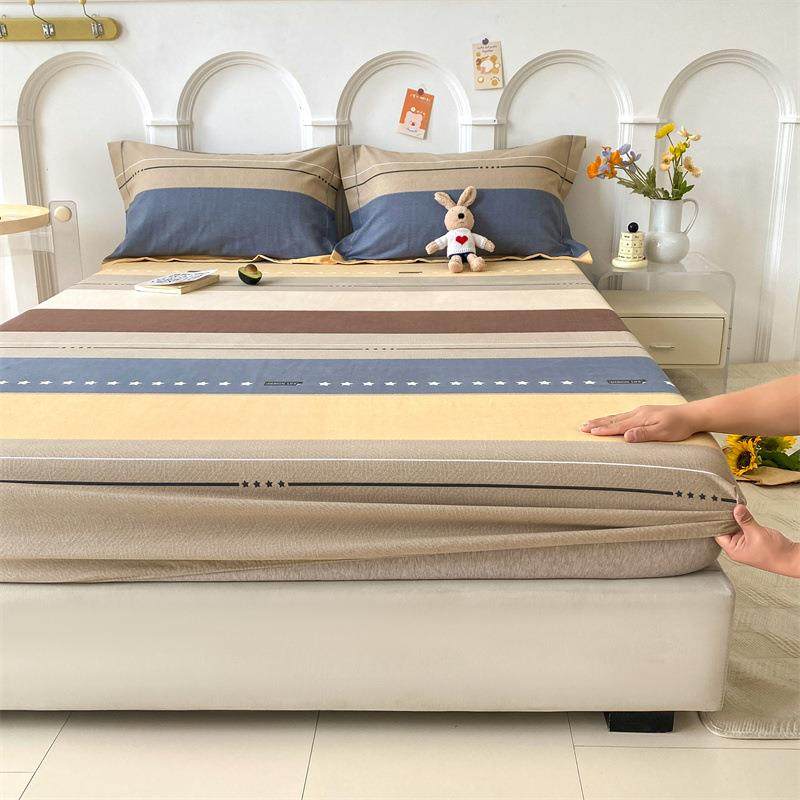 简约加厚涤棉防滑床笠单件磨毛床罩床垫保护套床套罩单品南通家纺,节庆用品/礼品,新娘配件,淘宝优惠券,粉丝福利购,淘宝优惠卷