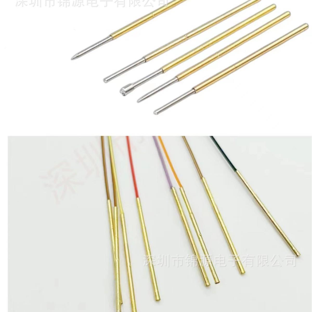 测试探针P048-000#系列测试探针套管线焊接导电性好针套尖针弹簧