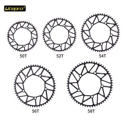 ZTTO/追途litepro正负齿5052545658T单盘片130BCD牙盘
