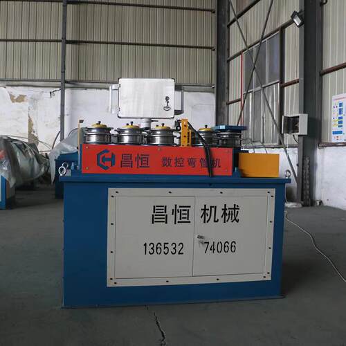 9轮数控弯管机温室钢管折弯机钢管铁管一次成型弯管机