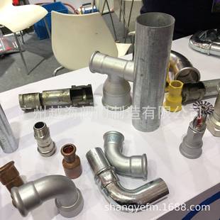 广州越海直角弯头质量保障直角弯头卡压法兰接头