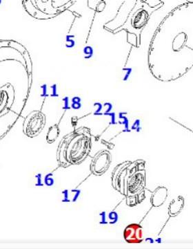 矿卡自卸车配件各种型号齐全HD405-6帽569-01-62790
