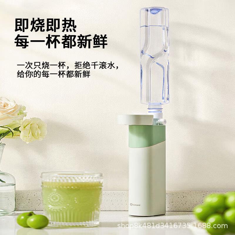 卓朗即热便携式饮水机迷你小型烧水壶家用旅行桌面速热F-2019G