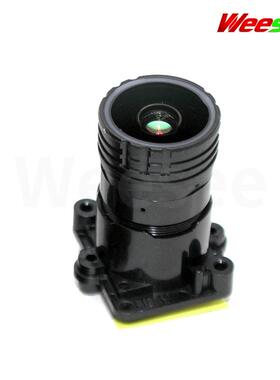 宇瞳黑光镜头蓝玻底座F1.04mm2MP日夜全彩安防监控镜头