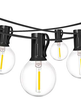 实力工厂婚庆氛围G40LED欧规英规15米25灯室内外装饰灯串
