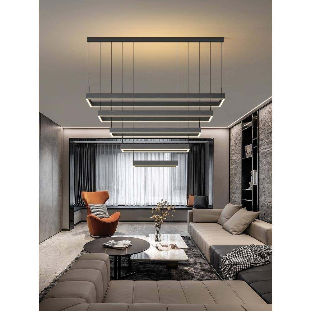 客厅吊灯现代简约大气家用2021新款方型网红铝材方型餐厅大厅吊灯,纺织面料/辅料/配套,纺织机械配件,淘宝优惠券,粉丝福利购,淘宝优惠卷