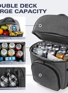 热销双层午包餐果保开鲜水冰包冰镇啤酒冷藏包前RSX储奶保温包