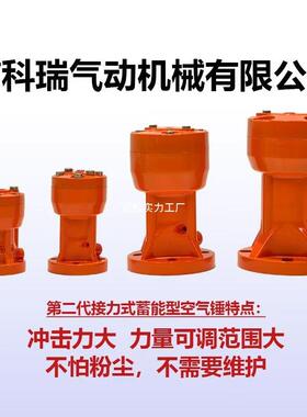 料信科OGQ瑞气动敲击锤空气锤震k打x锤冲击锤仓拱破锤sahzcs30406