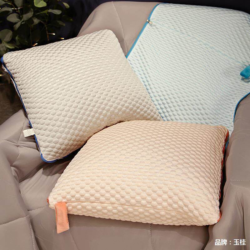 睡抱枕被两EGQ用办公室汽车靠枕车用靠垫车头载子折叠午枕毯子二