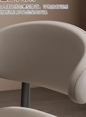 餐椅用轻奢感客厅茶桌椅子餐厅黑色椅凳2025新家款靠背WGV餐桌子