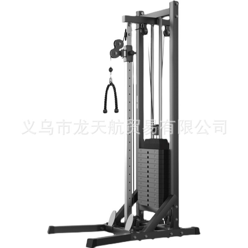 龙门架单边大飞鸟下拉夹胸训练器