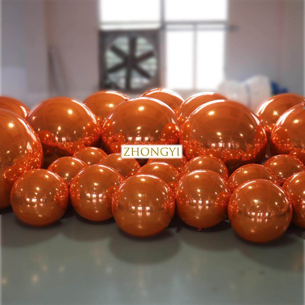 球橙色反充气镜饰面球PVCKVB双层光活动美陈装酒吧舞台场地布置道,节庆用品/礼品,装扮布置套餐,淘宝优惠券,粉丝福利购,淘宝优惠卷