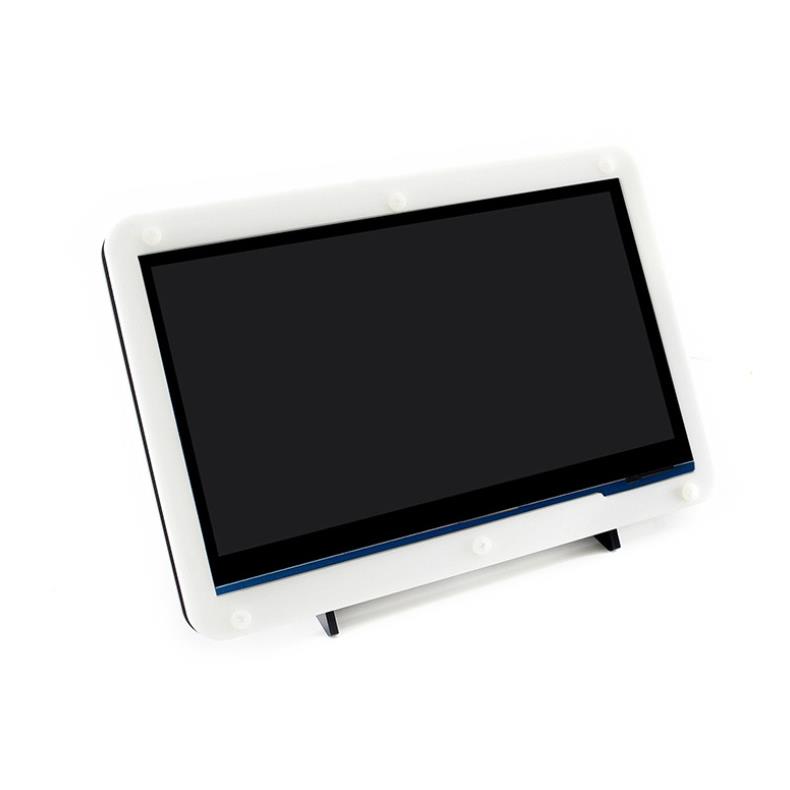 微雪树莓派4B0HDMI显示接口触摸7寸12屏ISD4×600LCD带黑白外壳