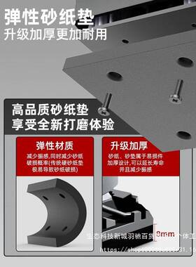 电动打磨机小型墙面腻子砂光机能功木TZG油工家多具漆除锈抛光砂