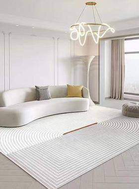 中古风棋格约现代地毯房简盘卧间客厅沙发茶EBH几室床边满铺家用