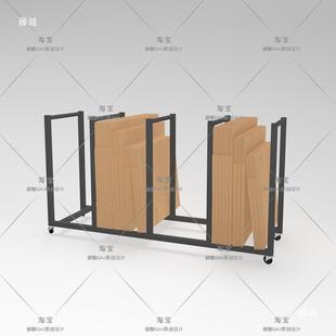 用家tlznhfg$纸箱收纳架废旧箱纸板空快递盒打包分类整理架子置物