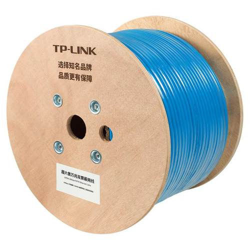 TP-LINK/普联超六类双屏蔽网络工程线(305米305)TL-EC6A60-305