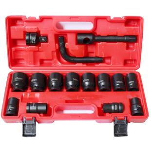 3/4短套头19mm风炮套筒头组套风炮头重型套筒组套8件12件15件