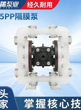 S05PP塑料隔膜泵供应S05B3P2PPD100隔膜泵往复泵塑料自动隔膜