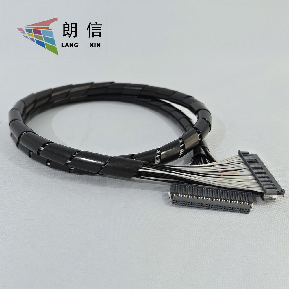 星光DIMATIX900MM连接线1024喷头60P排线适用于彩神锐杰喷绘机