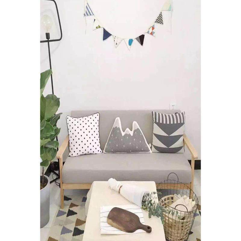 小户型简易沙发单人椅经济型北欧简约现代布艺日式双人客厅出租房