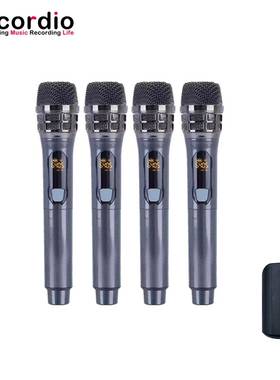 GAW-RM40无线麦克风家用电携话筒舞台演出户外一拖四V段麦克风