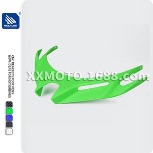 适用于KAWASAKI忍者250Ninja400定风翼风刃鸟嘴车头嘴前导流18-24