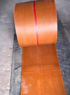 TD250提升机用300宽帆线斗提带黄色橡胶帆布8层线料斗传送带