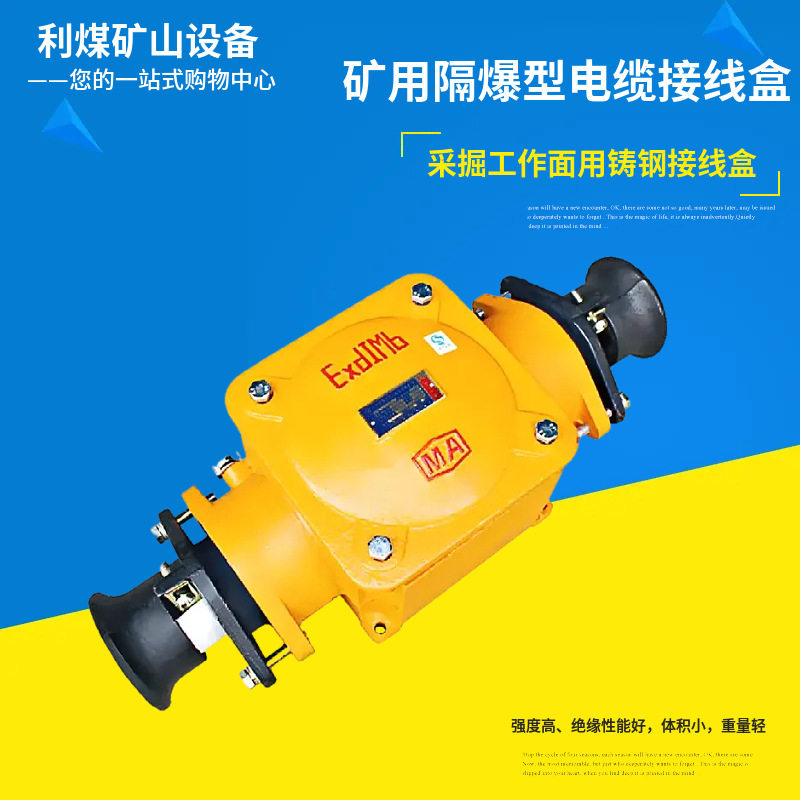 电缆分线盒牢固可靠BHD-200/1140-2G矿用隔爆型低压电缆接线盒