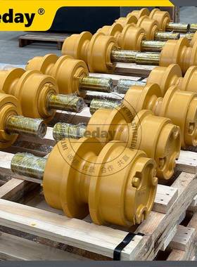 推土机托轮适用D65托链轮14X-30-00142推土机履带底盘件生产