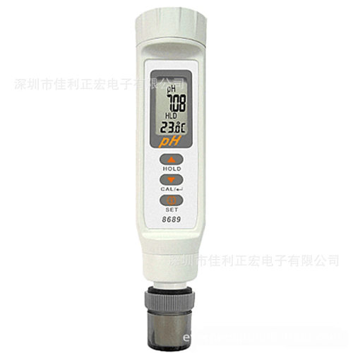 衡欣PH值测试笔AZ8689可拆卸PH酸碱度计