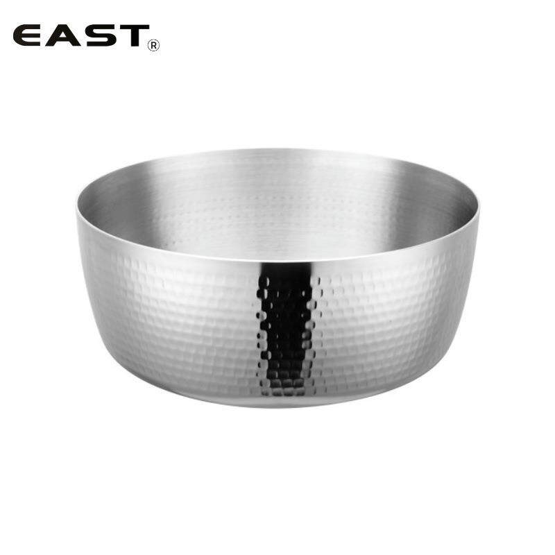 EAST东方厨具三层钢锤印矢俯锅无柄锅日料出汁煮锅酱汁锅日式火锅