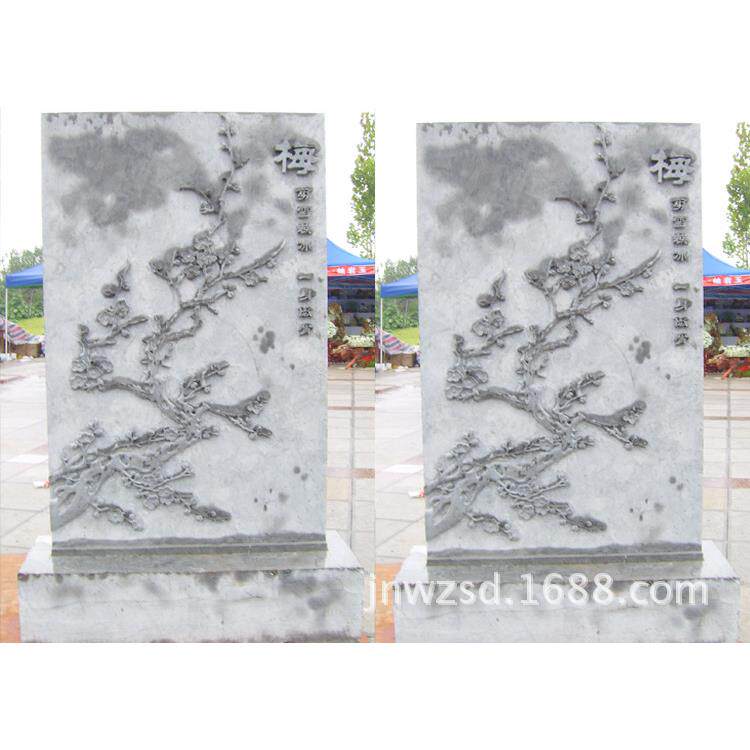 家居雕刻人物影门墙图片景区砂岩影门墙价格山水浮雕影门墙