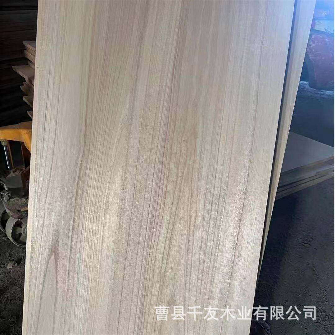 供应桐木拼板18厚实木拼接板按需生产桐木板实木条木板片