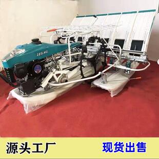 现货四行水稻插秧机农用自走式手扶水稻秧苗种植机水稻播秧设备