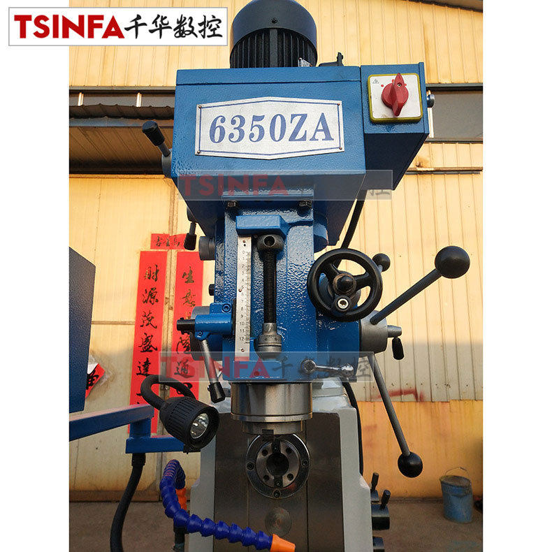 小型钻铣床操作简单ZX6350ZA多功能钻床铣床