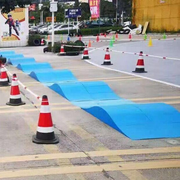 儿童轮滑波浪道具滑板平衡车波浪跑道俱乐部幼儿园训练室内外场地