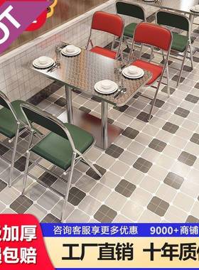 zsr港风冰室茶餐厅桌椅组合复古东南亚泰式大排档餐饮烧烤店桌子