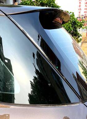 适用奔驰MLGLE级W1662012-2018侧翼尾翼扰流板外饰车贴改装