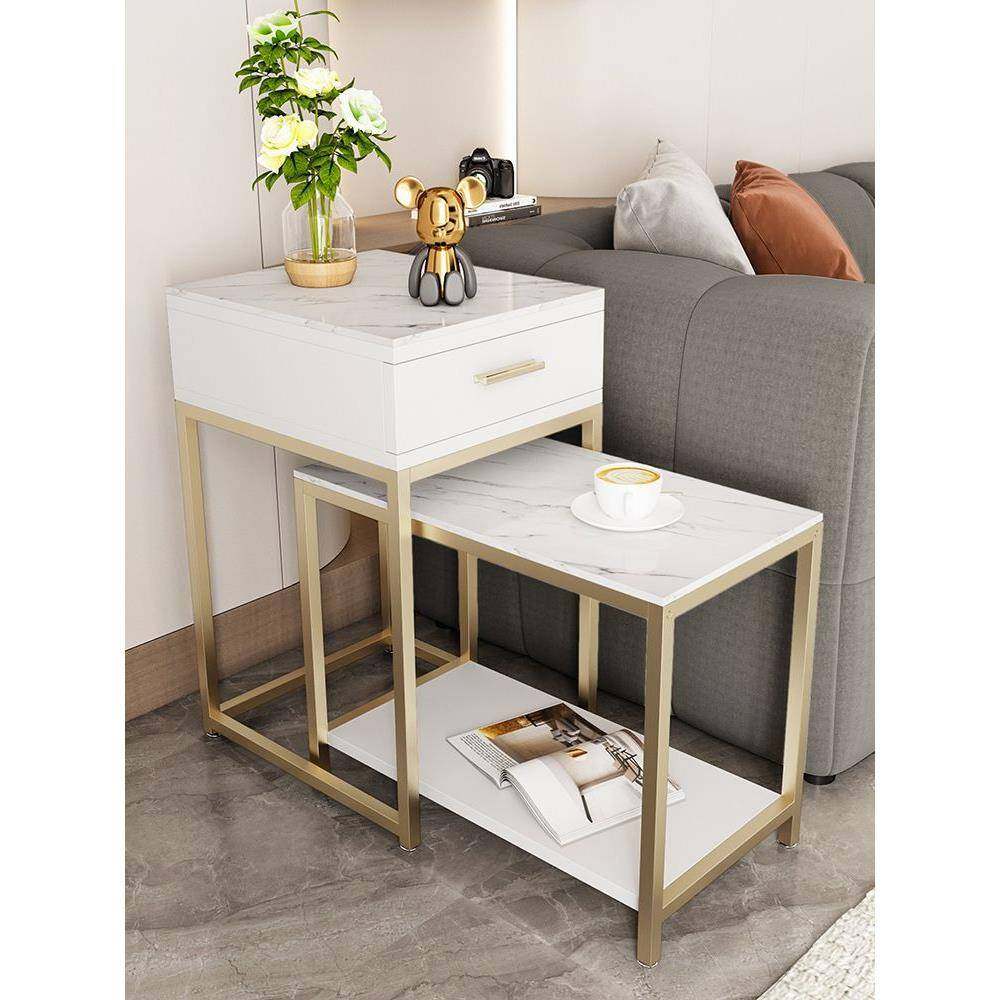 轻奢岩板边几沙发客厅卧室小茶几卧室网红感侧边柜侧边柜,纺织面料/辅料/配套,纺织机械配件,淘宝优惠券,粉丝福利购,淘宝优惠卷