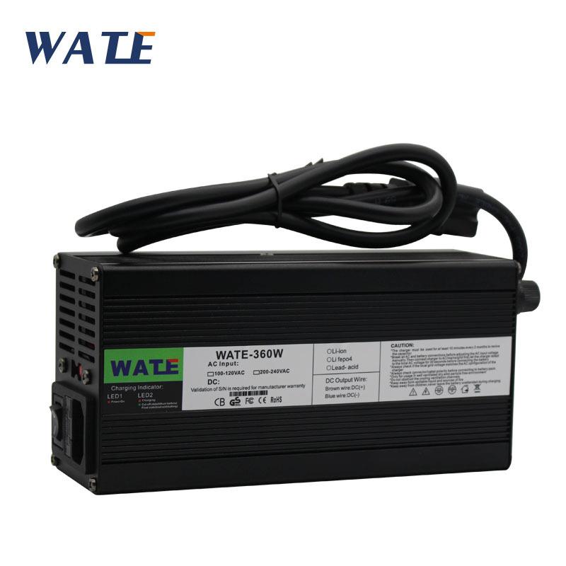 12V11A充电器输出电压13.8V12V铅酸电池智能充电器黑色铝壳