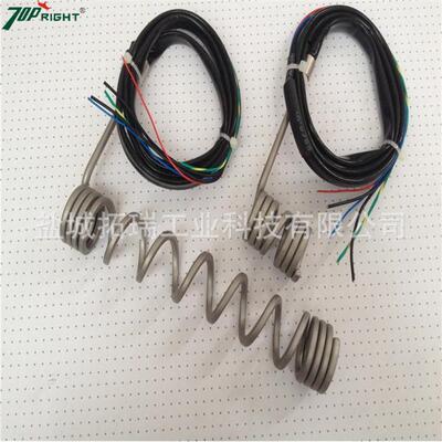 供应热流道弹簧加热圈注塑机喷嘴电加热圈高温弹簧状发热圈